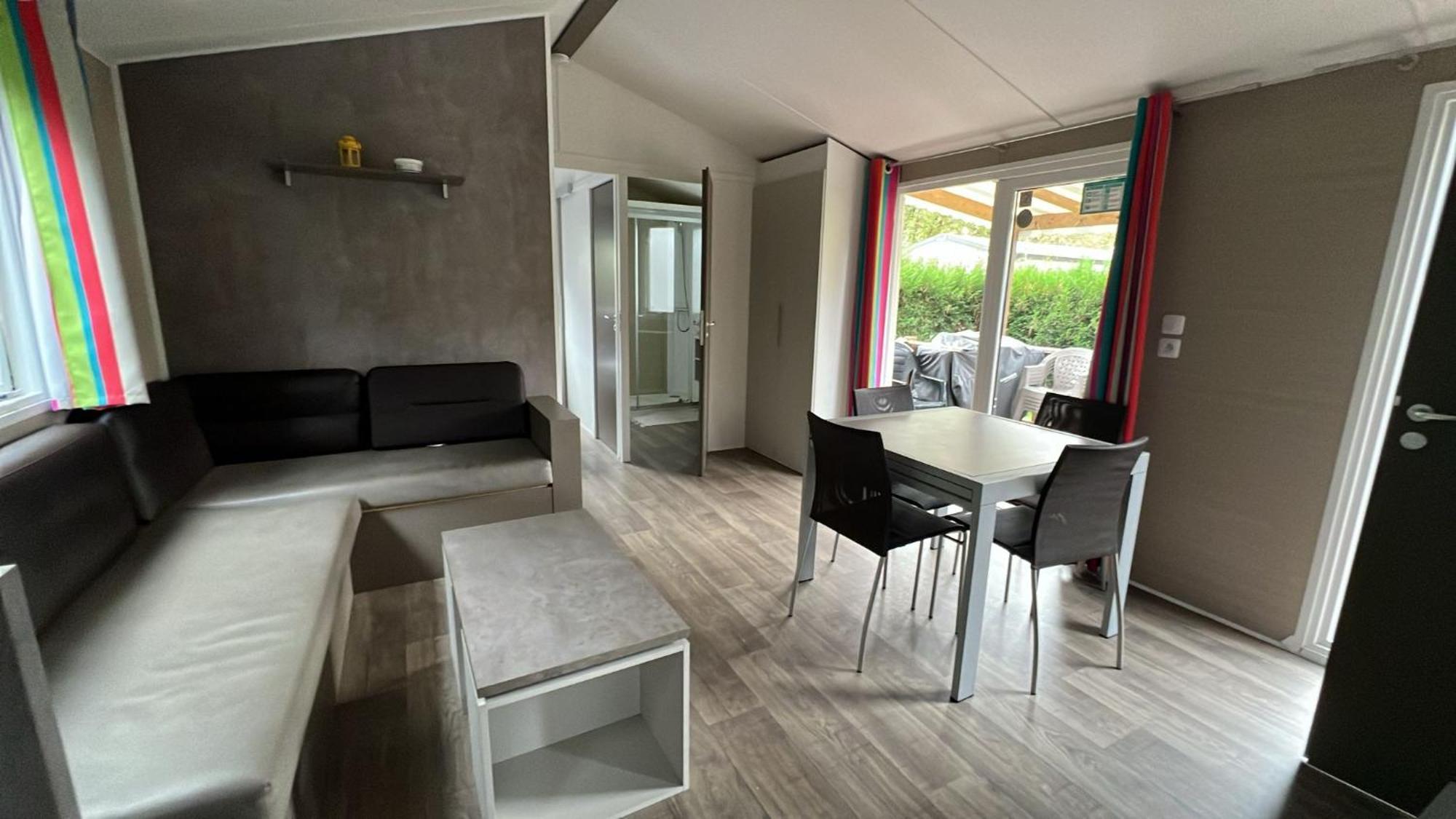 Mobil Home Amenage 2 Chambres La Teste Camping**** Kültér fotó